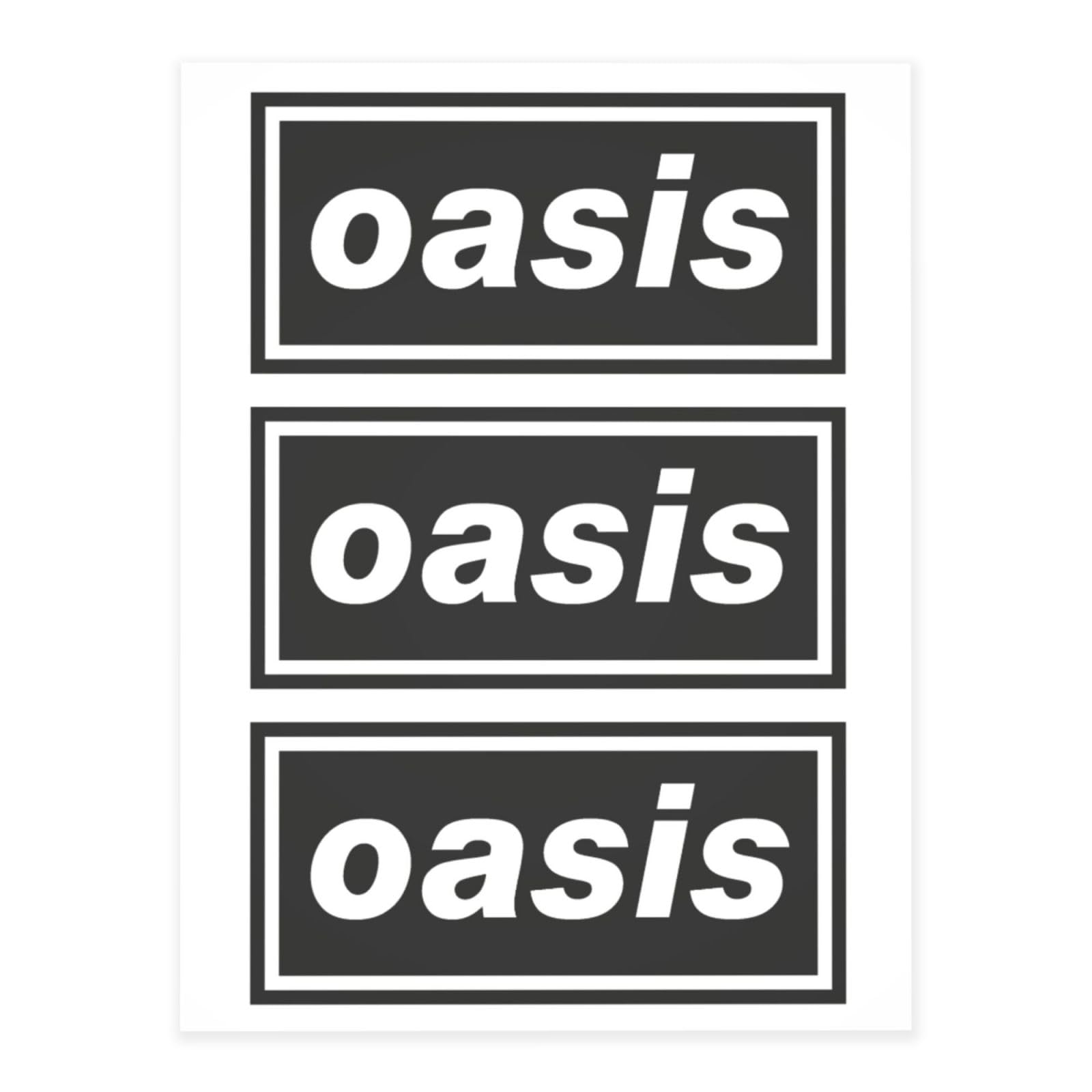 Amazon.co.jp: ステッカー シール オアシス OASIS バンド フレーク